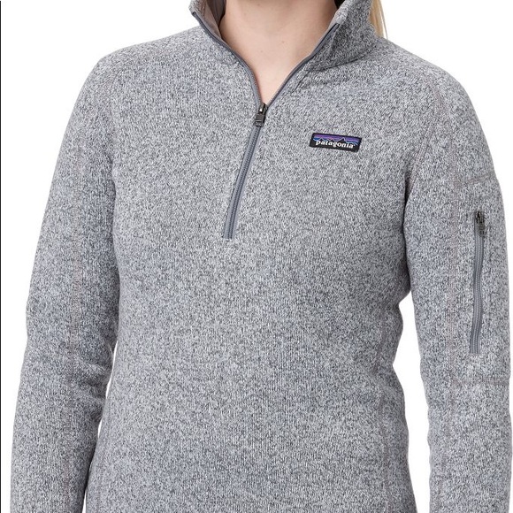 Patagonia Tops - Patagonia Grey Better Sweater Quarter Zip